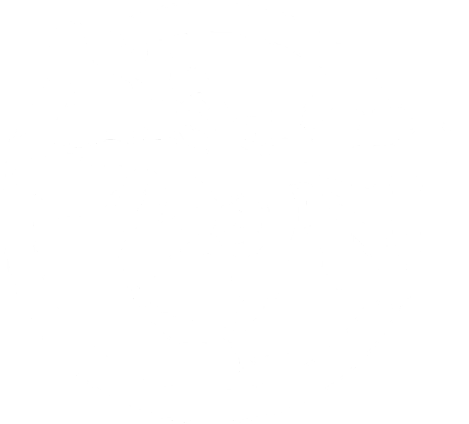 Lichte lijntekening van de kop van Thore in een cirkel, ontwerp voor een pet.